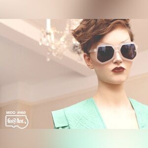 Chic White Sunglasses